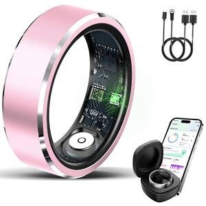 Smart Pink Ring with Charging Cable size 8
Brand New sealed